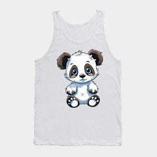 Cuteness overload with this adorable baby panda cartoon Tank Top